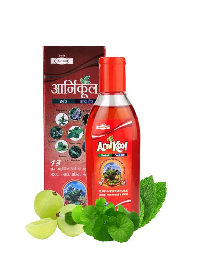 Arnikool Hair Oil- No More Stress! - Hapdco Herbals